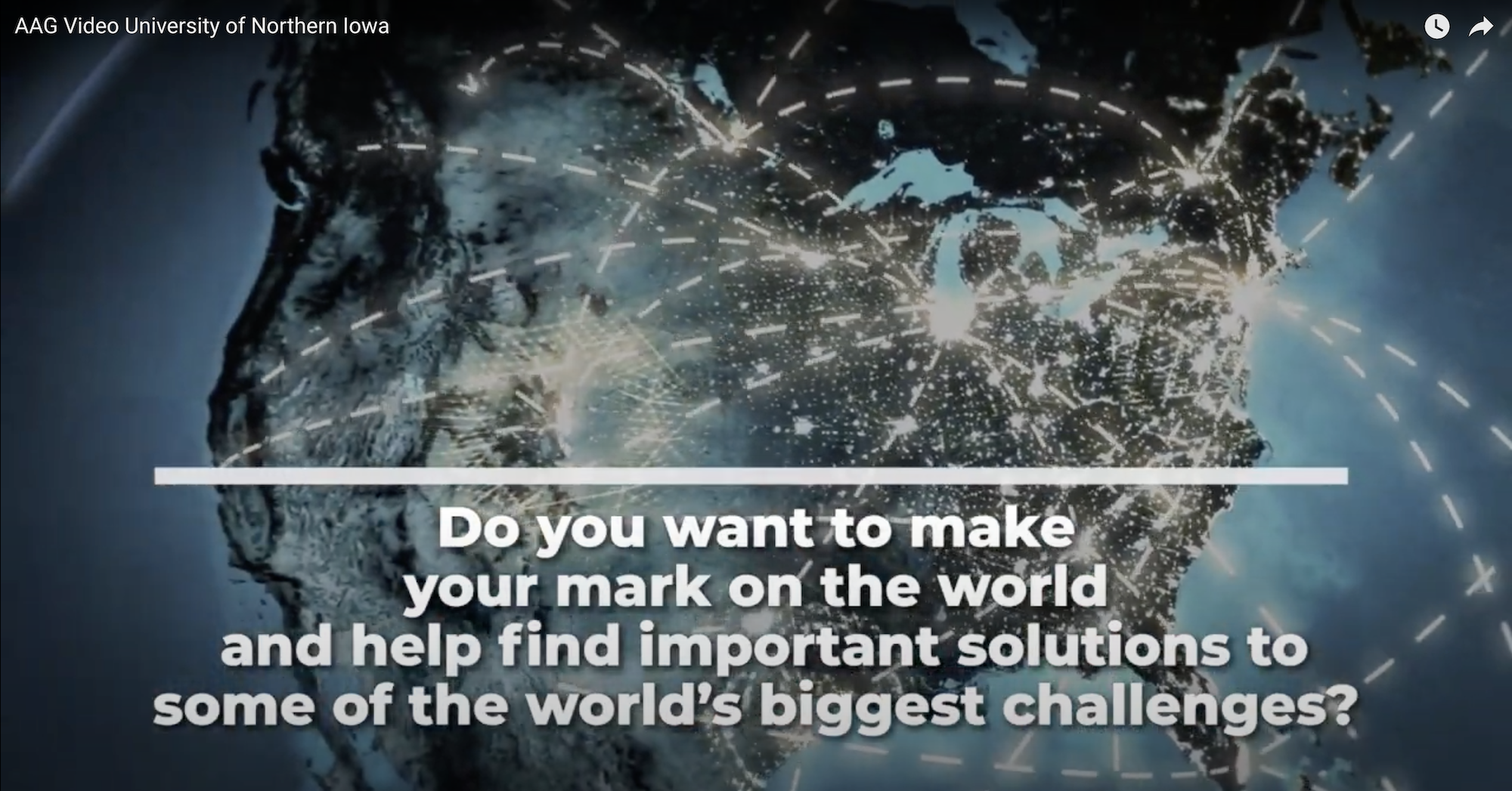 Do you want to make your mark on the world?