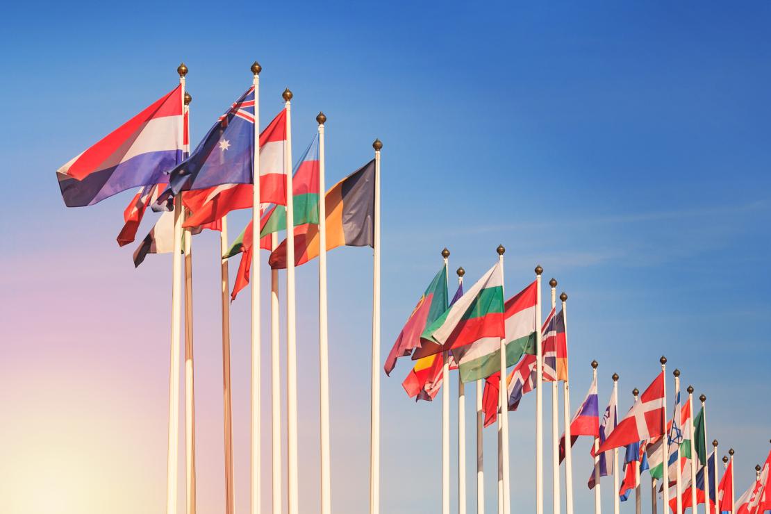 International flags