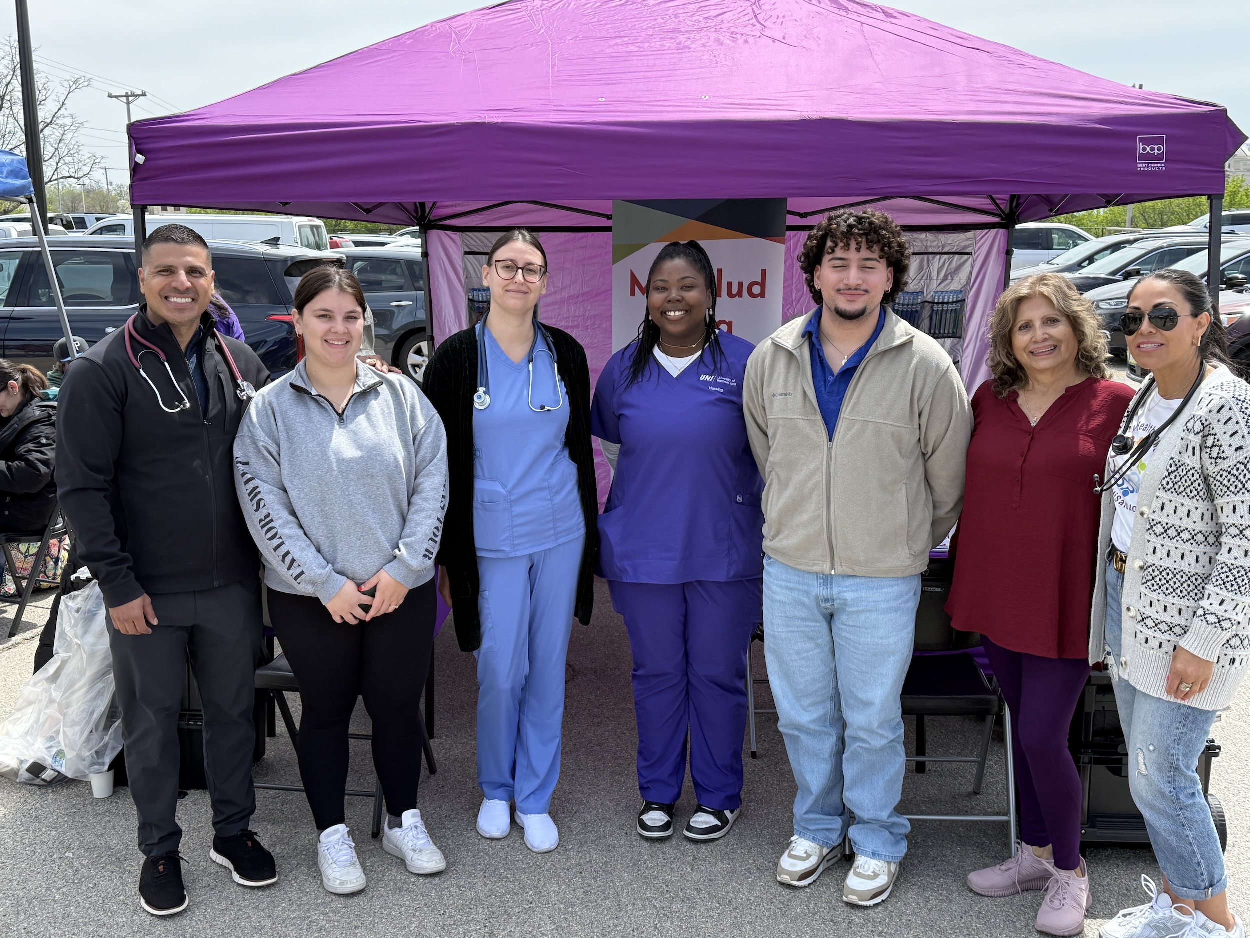 Shamira at health screening