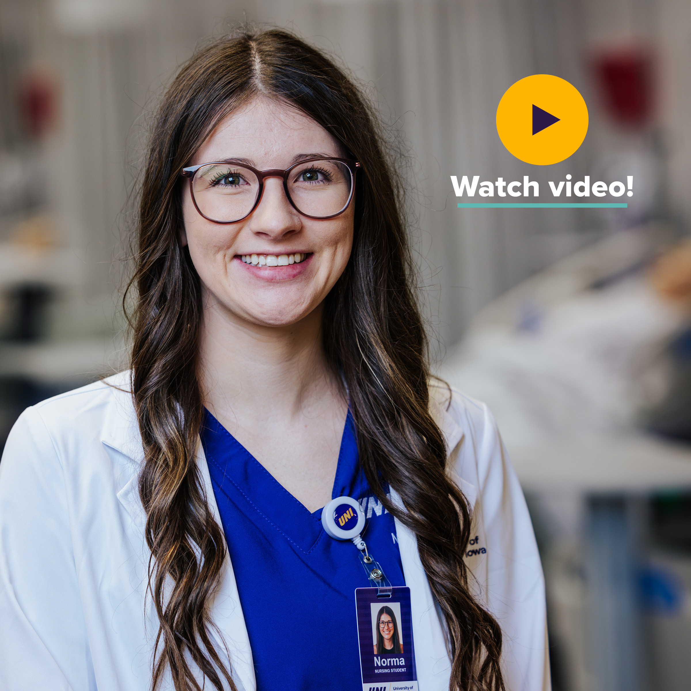 Norma, nursing student