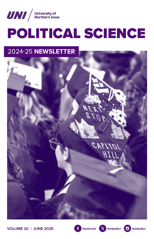Political Science Newsletter 2025 Cover
