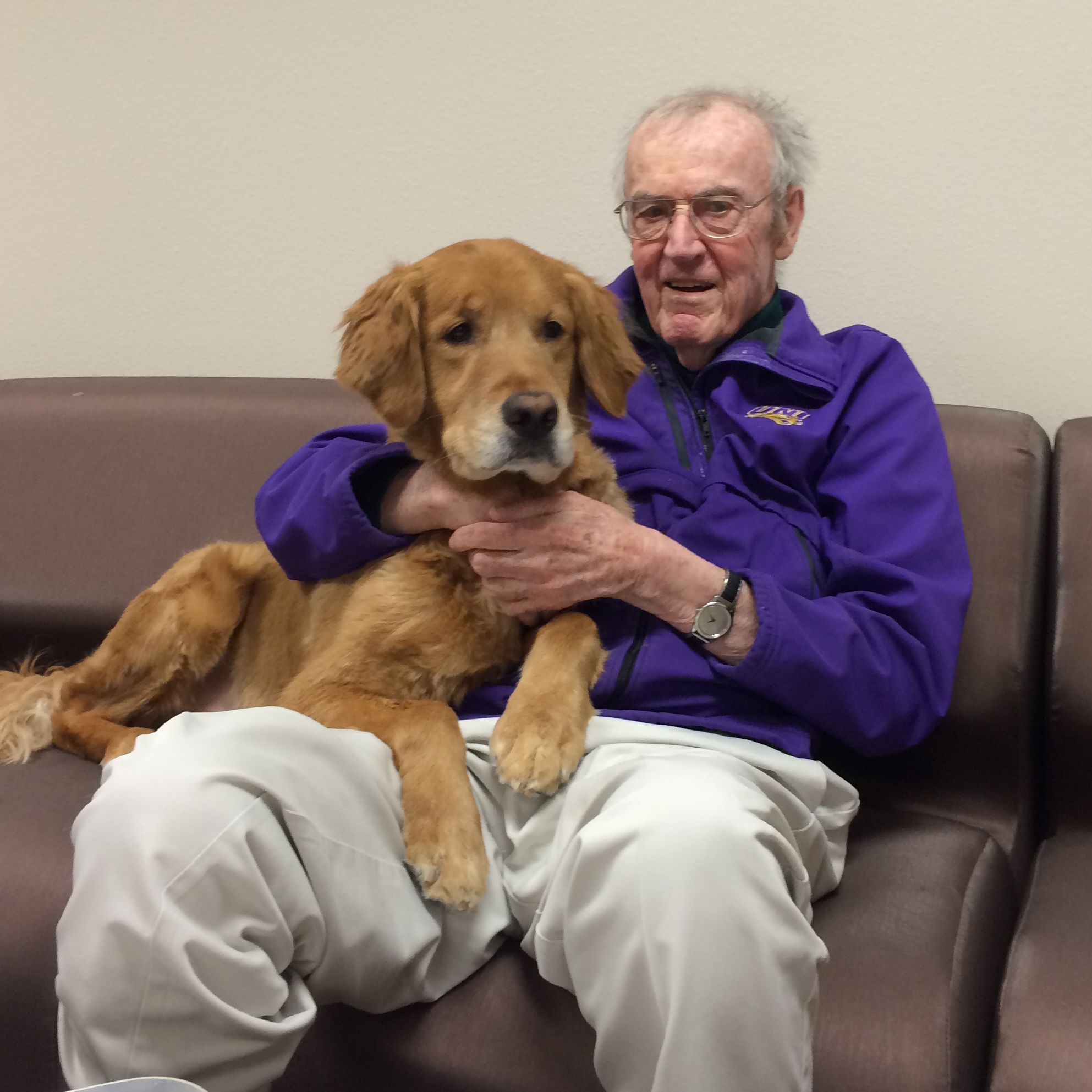 Nick with Don Shepardson