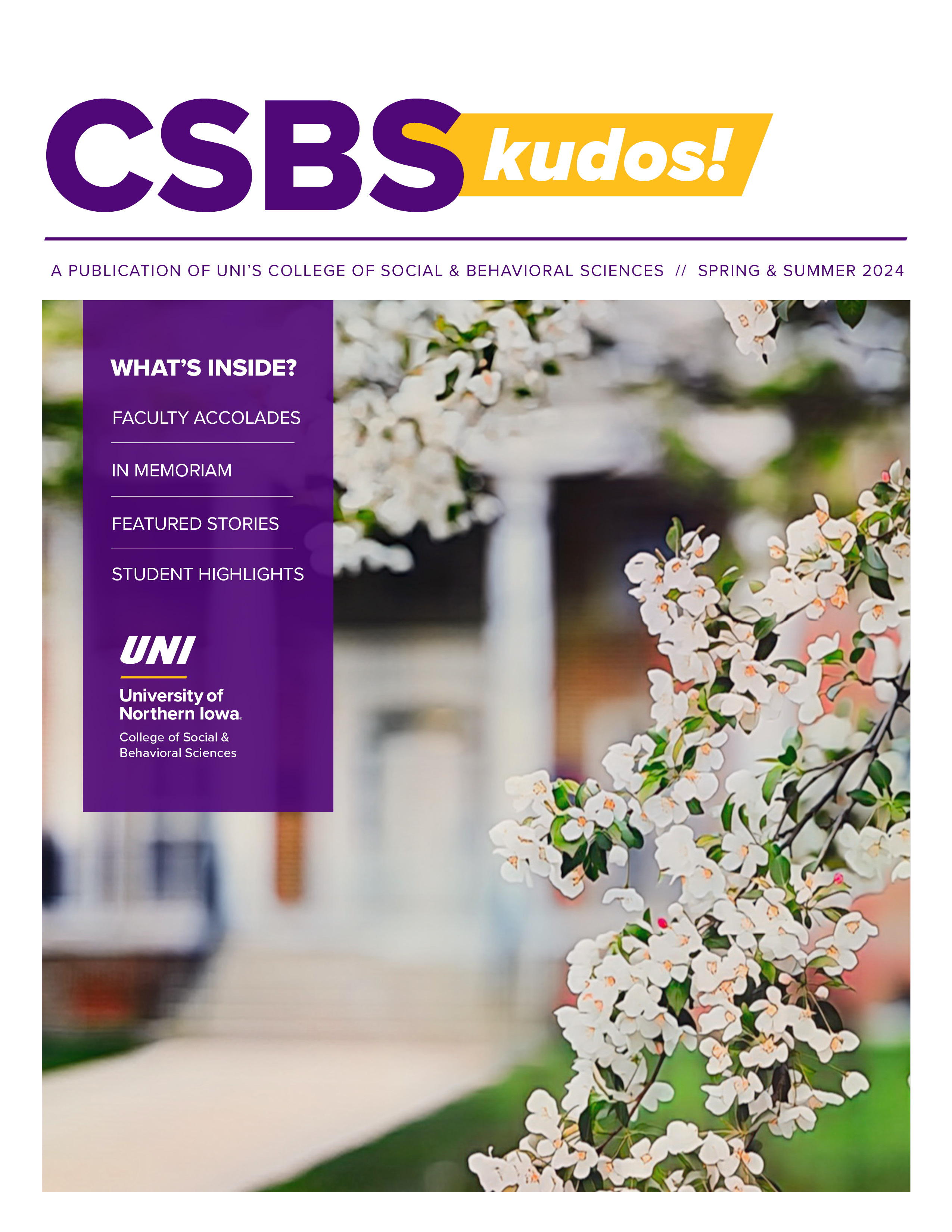 CSBS Kudos Spring & Summer 2024