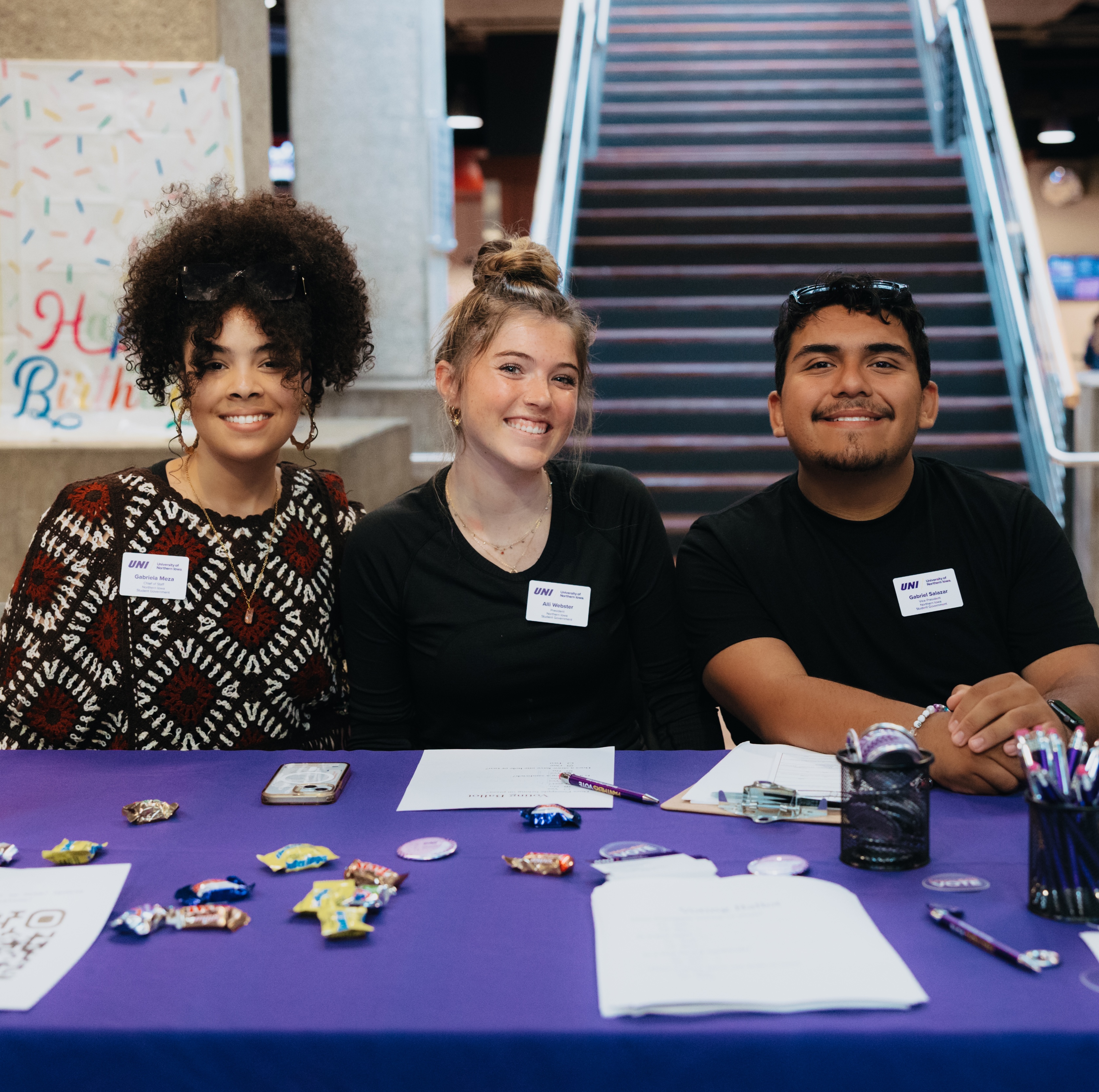 Student government at Center for Civic Education event