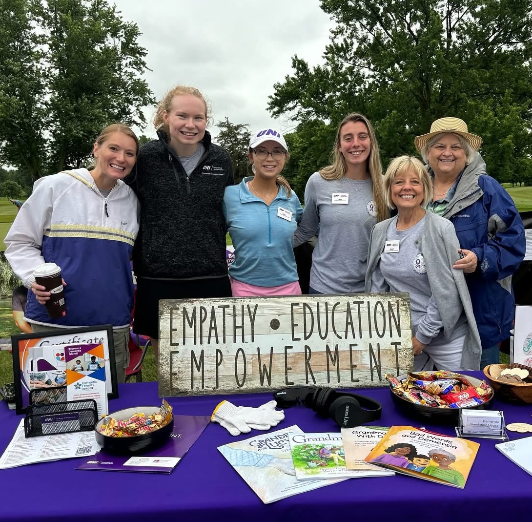 Megan and the Dementia Simulation House team