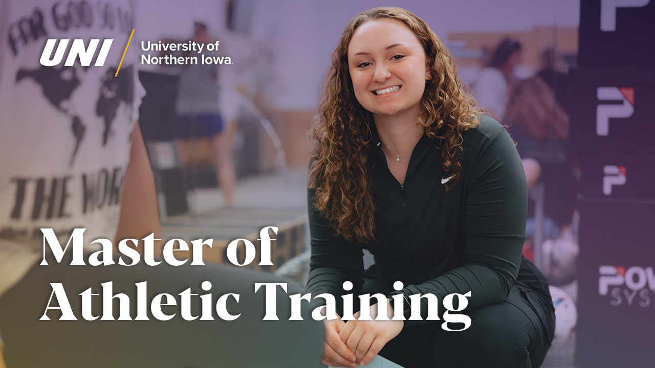 UNI Master of Athletic Training Student Video