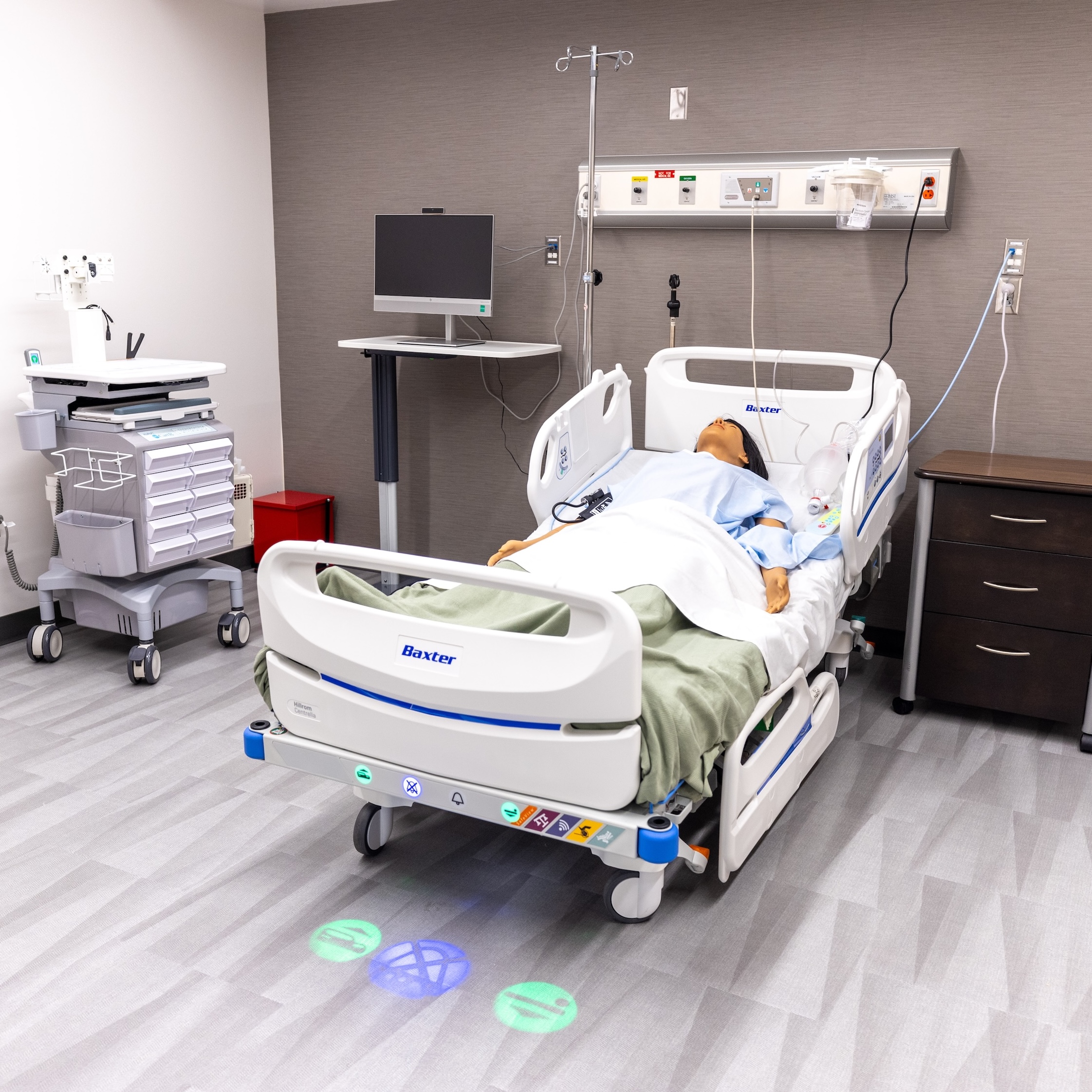  manikin in simulation suite