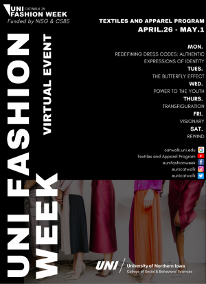 UNI Fashion Week Poster