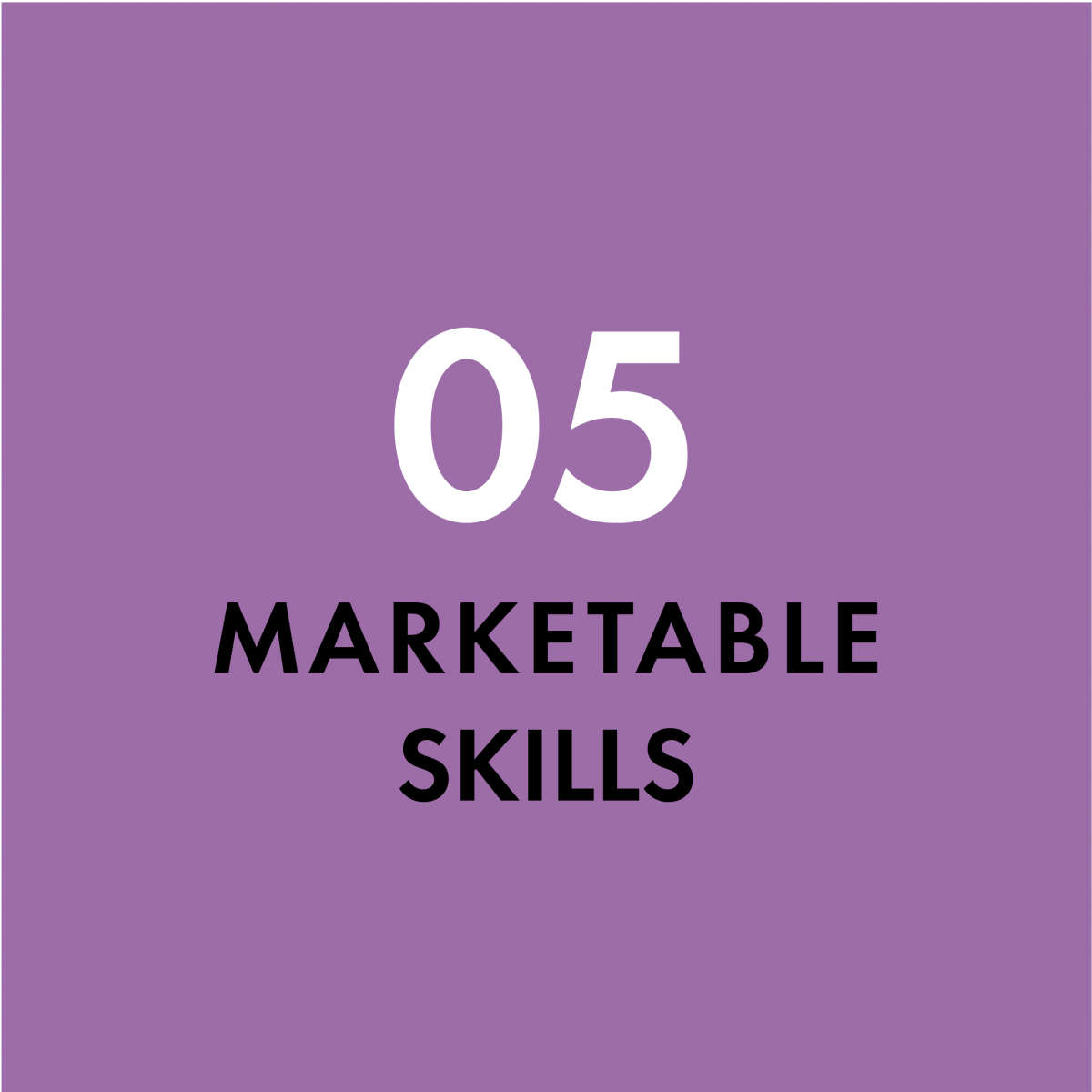 Marketable Skills
