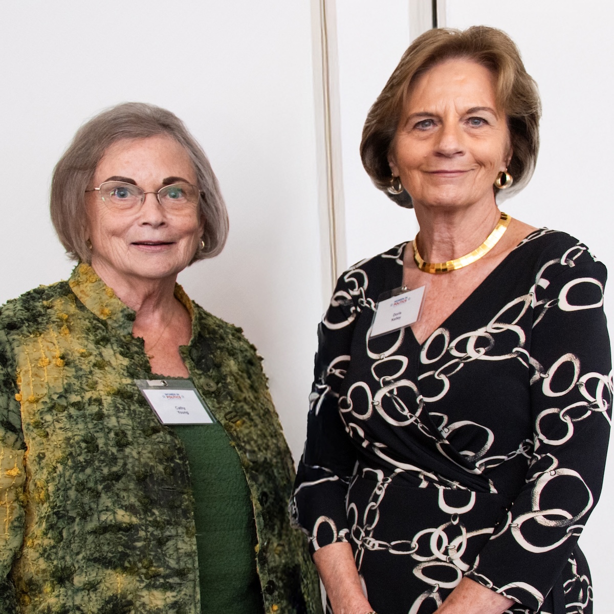 Cathy Young and Doris Kelley