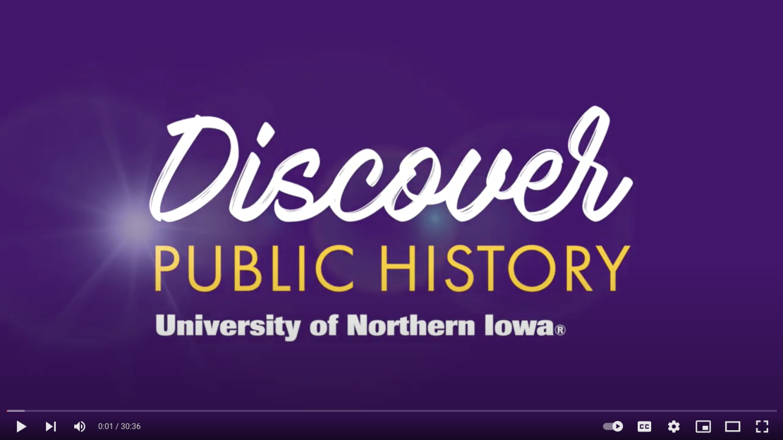 Discover Public History at UNI