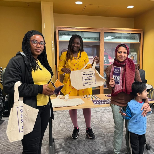 WGS students and family