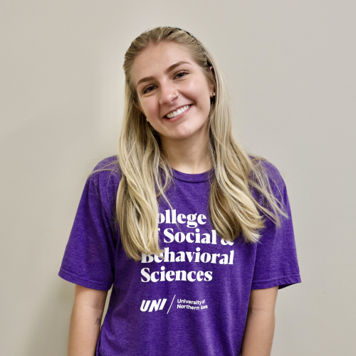 Smiling student
