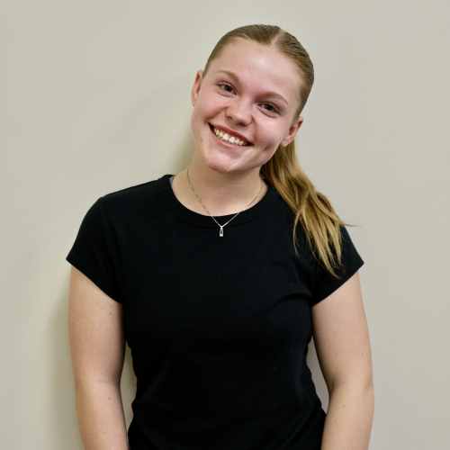 Smiling student